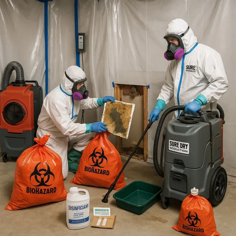 Contaminated Water Handling Protocols process in Blue Earth County, MN