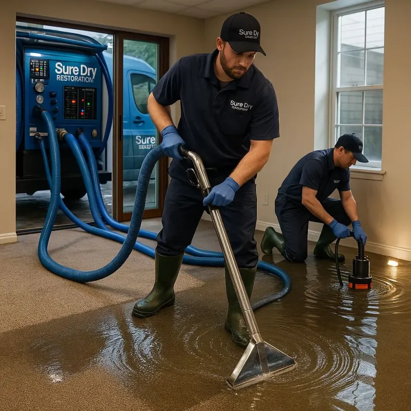 Water Extraction and Removal process in Blue Earth County, MN